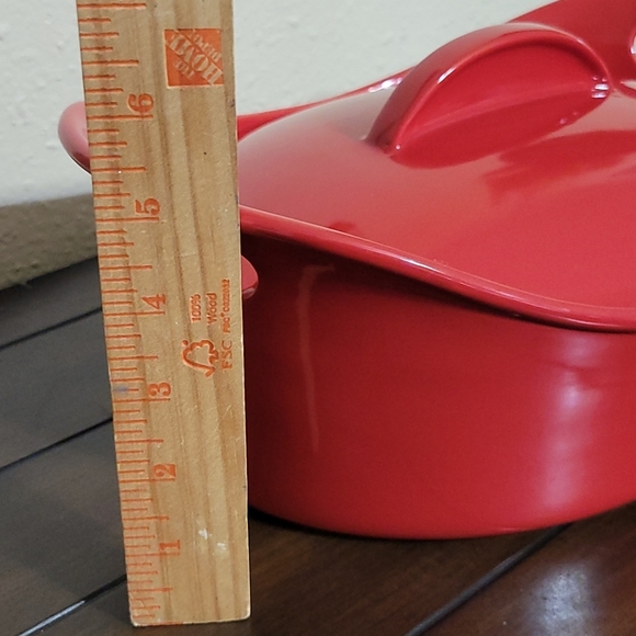 Rachael Ray Red 2.5 Quart G014 dish - Picture 12 of 12